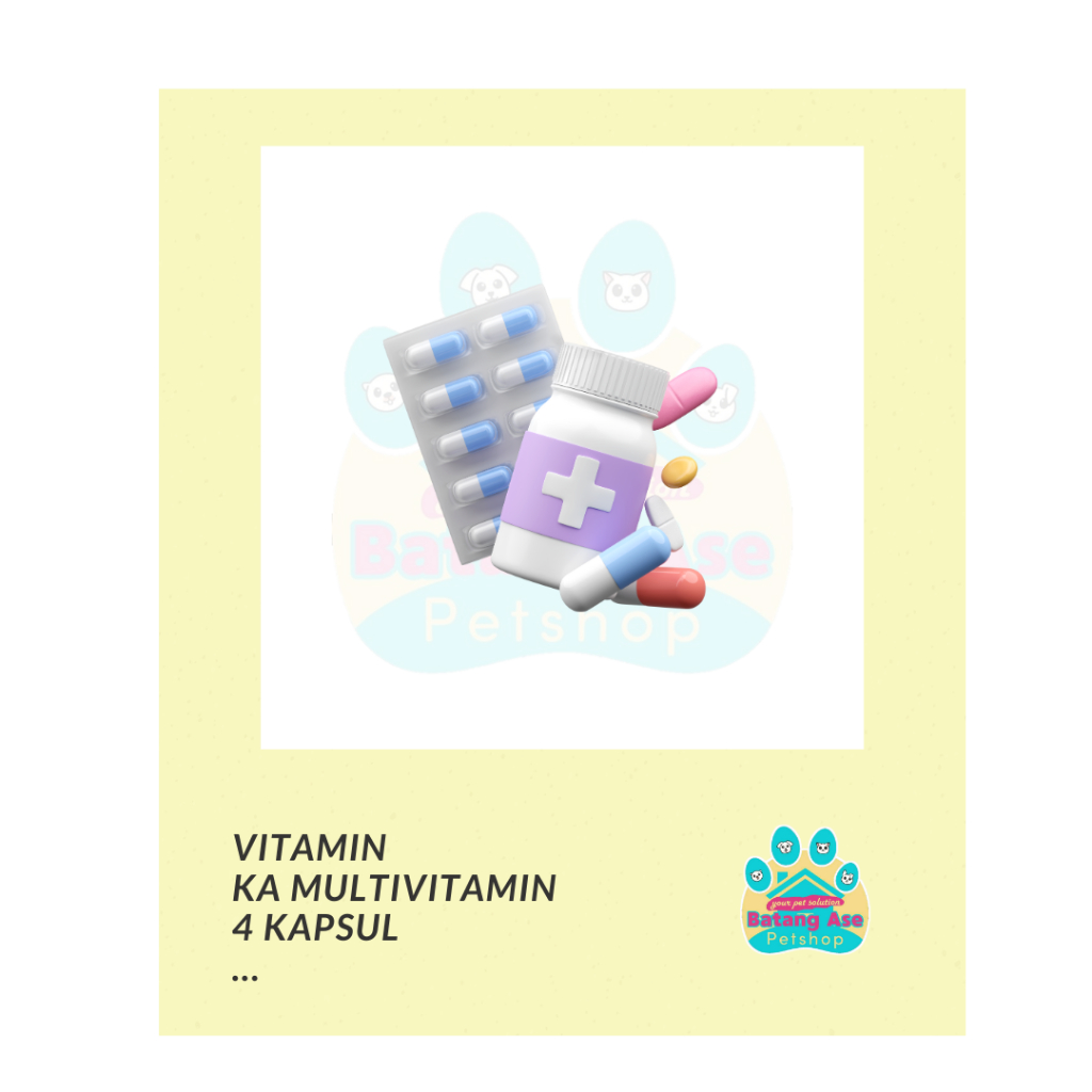 (VIT) KA MULTIVITAMIN (4 KAPSUL)