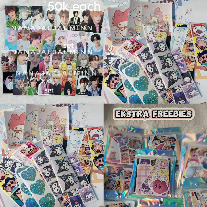 OFFICIAL PHOTOCARD PC CHENLE LELE CL DREAMIS SANRIO SG LEMONILO GLITCH MODE DREAM SCAPE MURCE FREE P