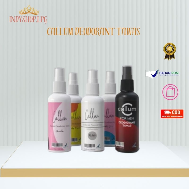Callum Natural Deodorant Spray 100ml