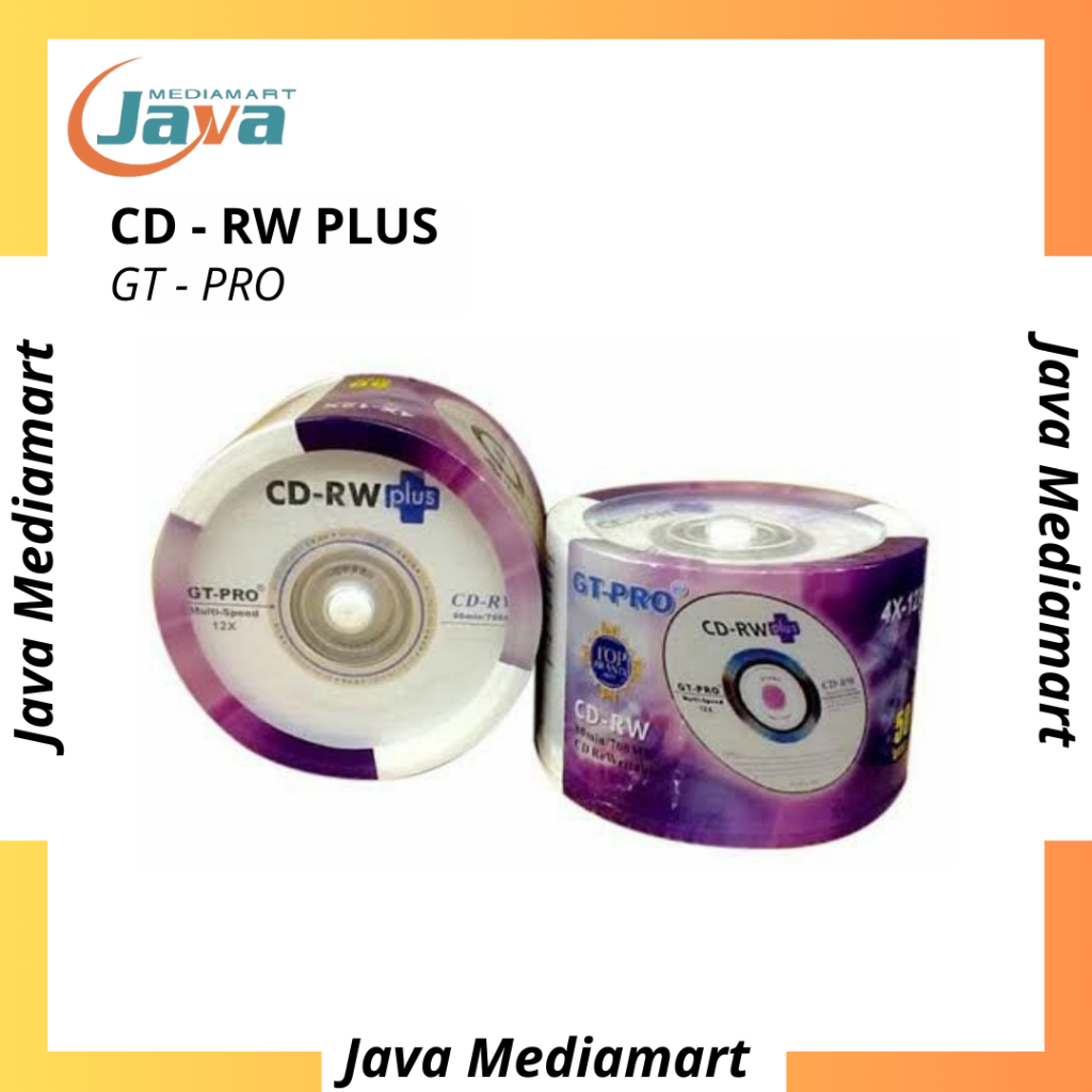 GT-PRO CD-RW PLUS ( 50 Pcs)