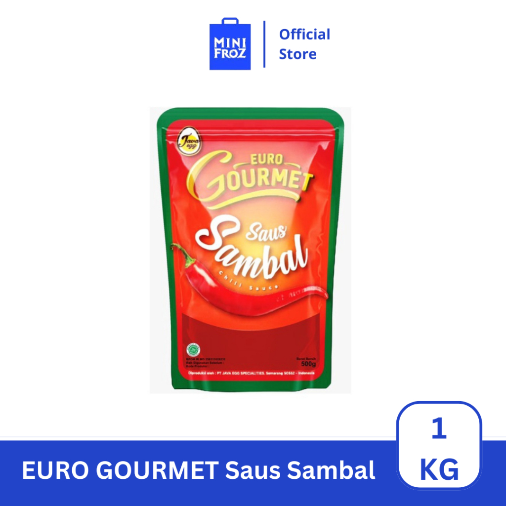 

EURO GOURMET Saus Sambal 1 Kg - Chilli Sauce