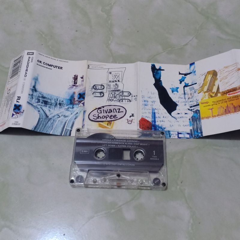 kaset pita RADIOHEAD - Ok computer