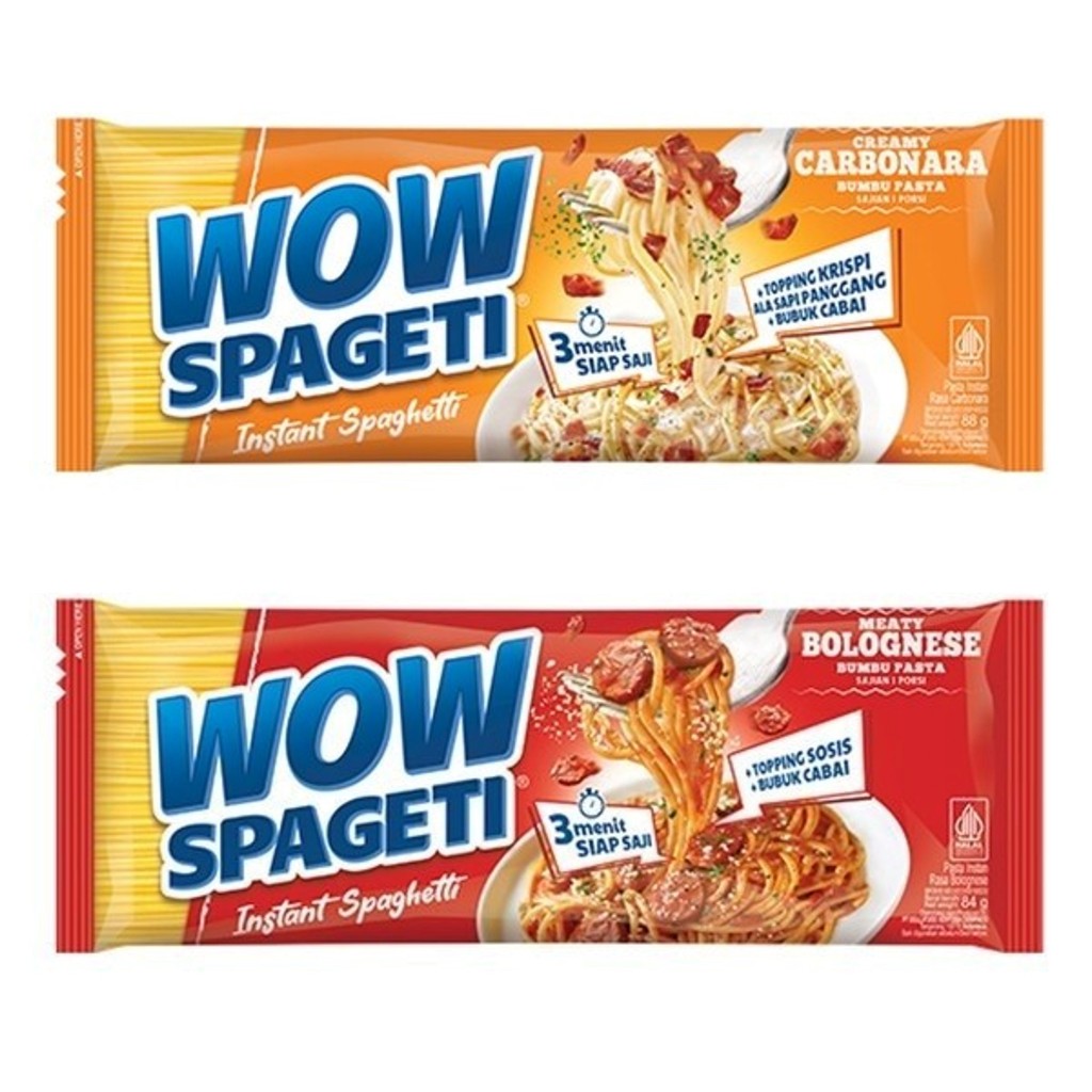 

WOW SPAGETI Meaty Bolognese dan Creamy Carbonara
