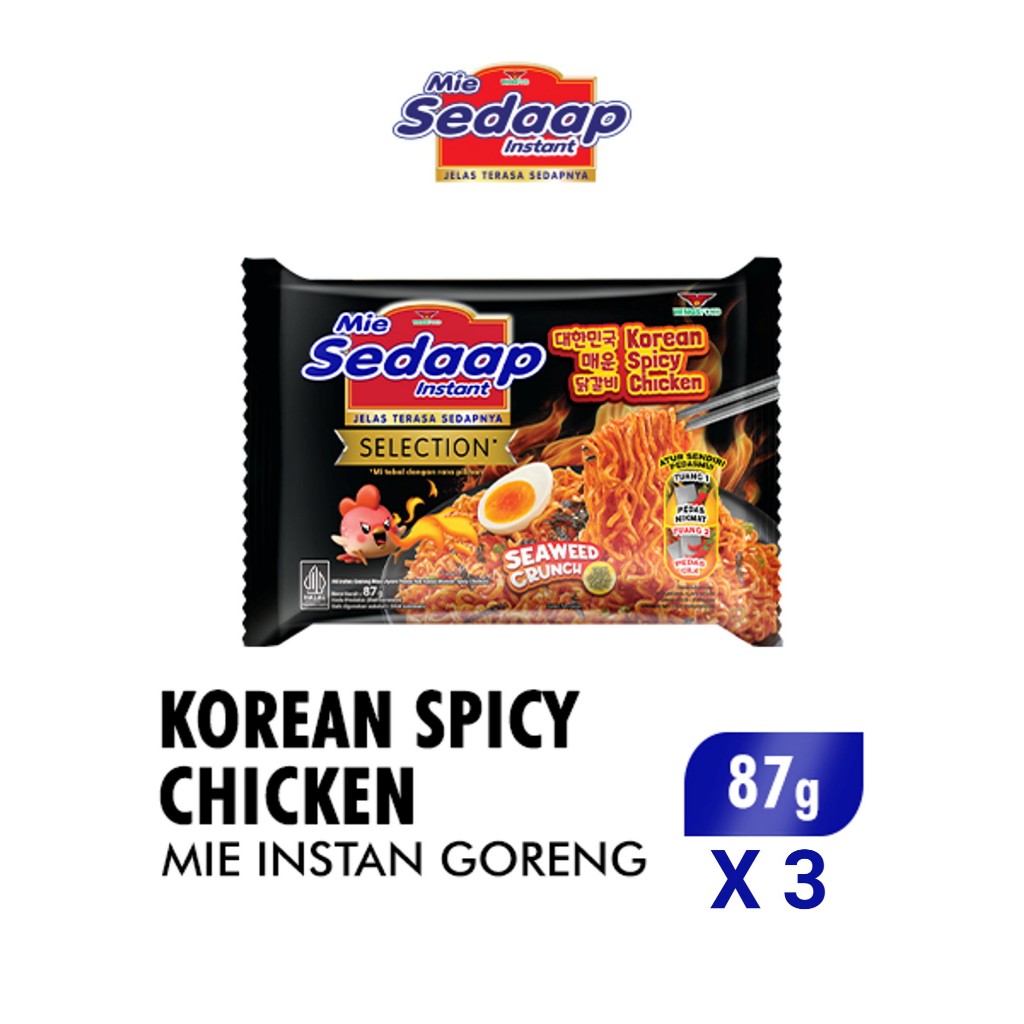 

Sedaap Mie Instan Korean Spicy Chicken