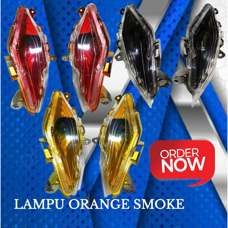 LAMPU SEN BEAT DELUX SMOKE WARNA ◾️Lampu sen beat variasi / lampu sen beat smoke / lampu sen beat 20