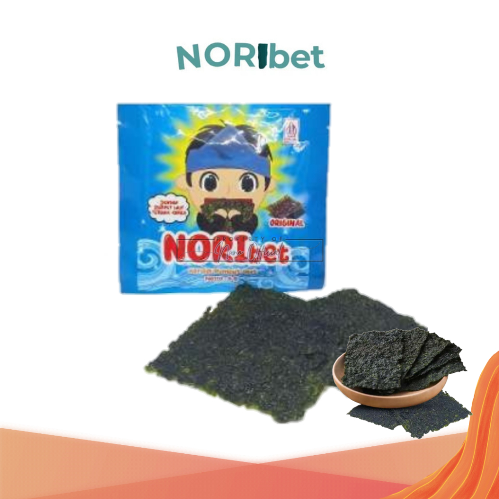 

Noribet Snack Rumput Laut Sachet 4gram