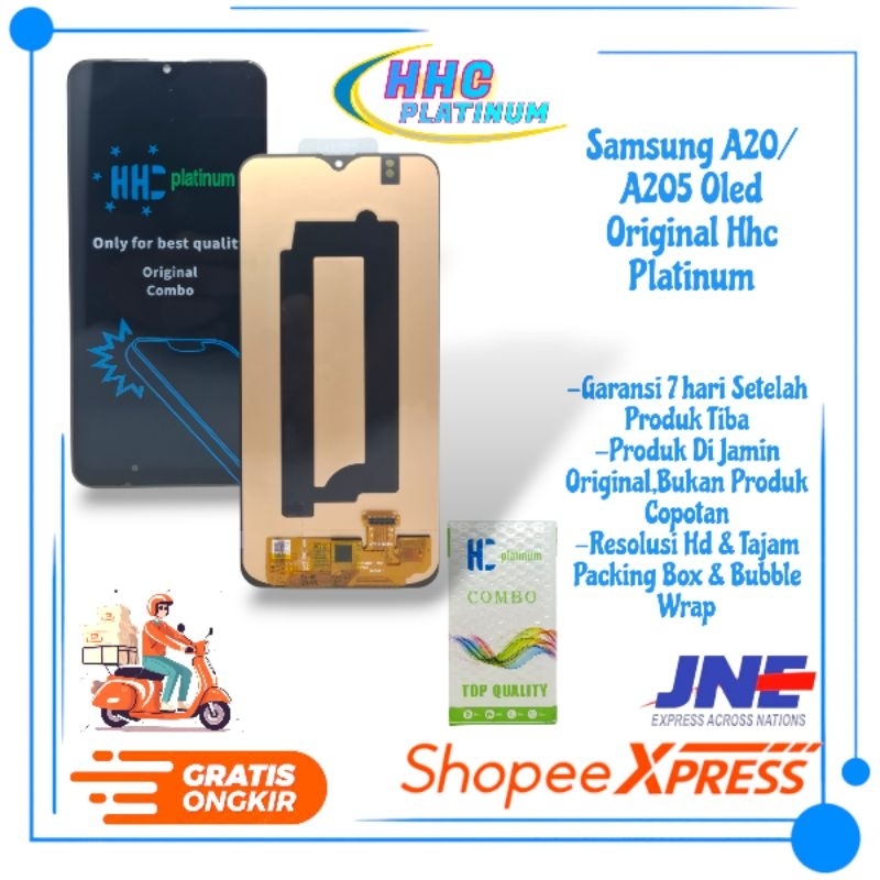 LCD TOUCHSCREEN SAMSUNG A20/A205 OLED ORIGINAL