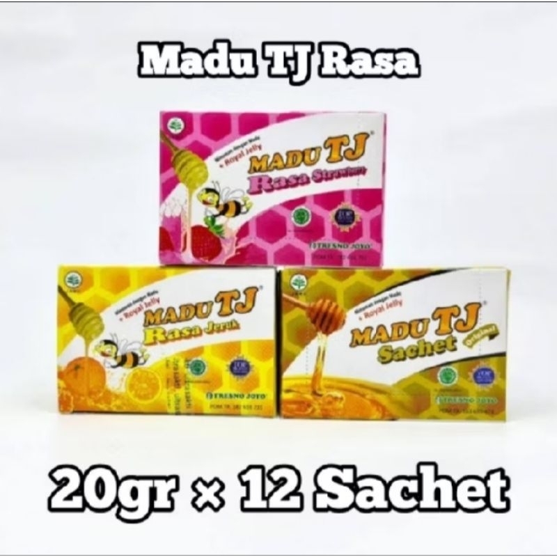 

Madu TJ perbox isi 12 sachet @20 gr