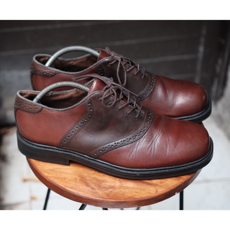 Sepatu Kerja Boots Boot Pantofel Nunn Bush Brand Amerika Leather Kulit