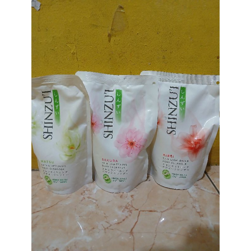 Shinzui Body Wash 400 ml / 380 ml Shinzu'i Sabun Mandi Cair