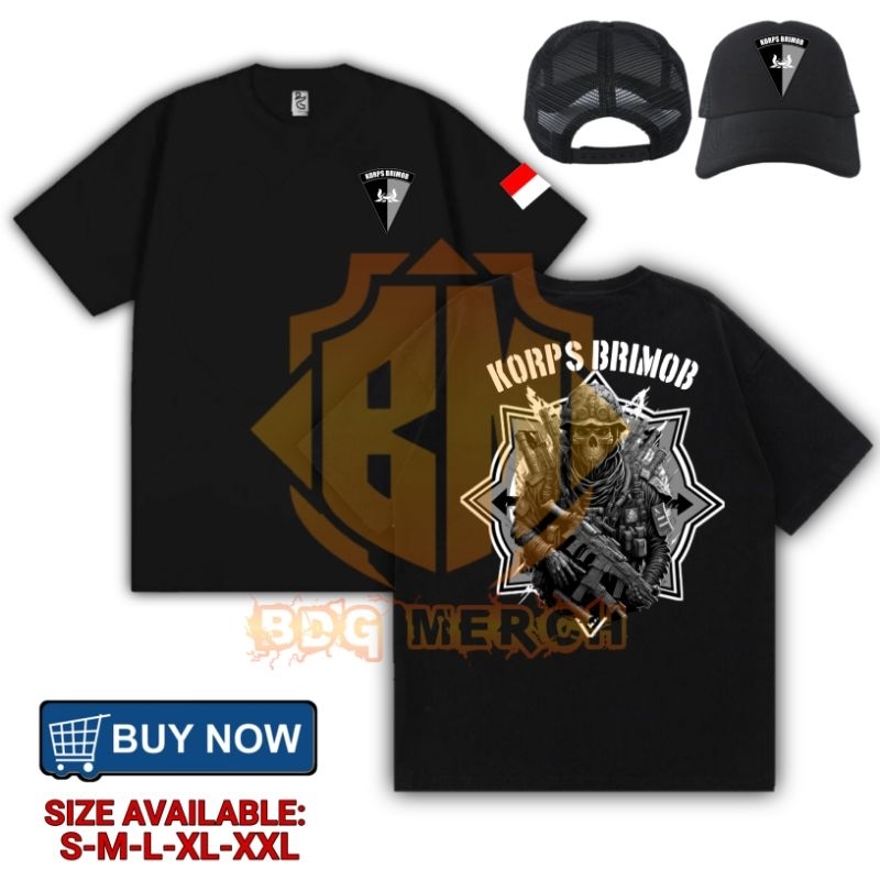 Baju Korps Brimob Costume baru/Atasan Polisi Korps brimob baju distro polisi