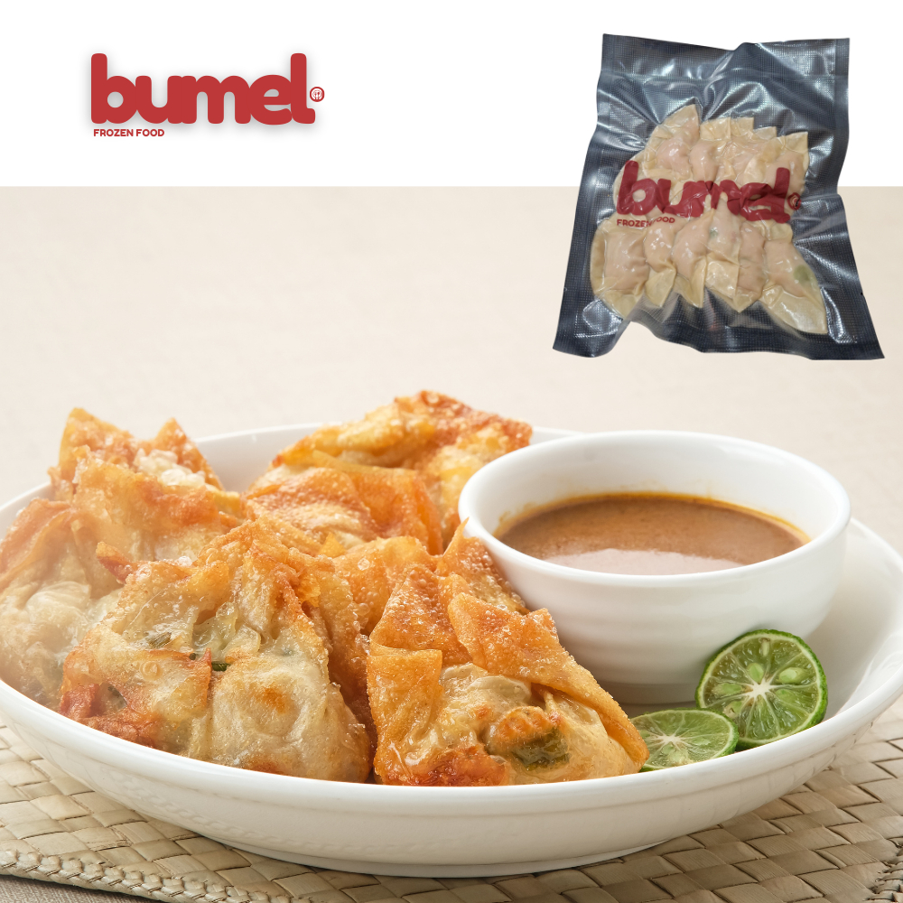 

Pangsit Ayam - Pangsit Goreng/Rebus - Isi 12 - 180gram by bumel