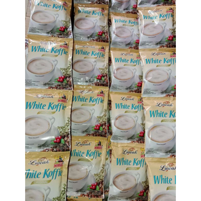 

Luwak White Koffe Original 1 Renceng 10 Biji