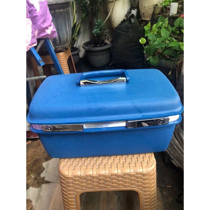 beauty case samsonite original kotak make up jadul
