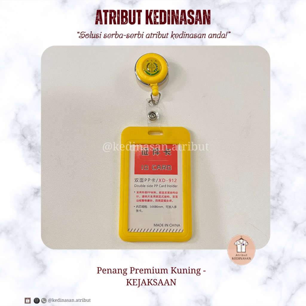 

Penang Id Card (Kuning) - Bidang Datun / Pembinaan Kejaksaan