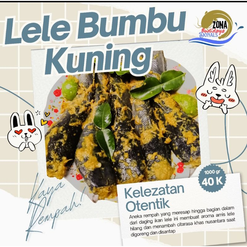 

LELE BUMBU KUNING 1000gr