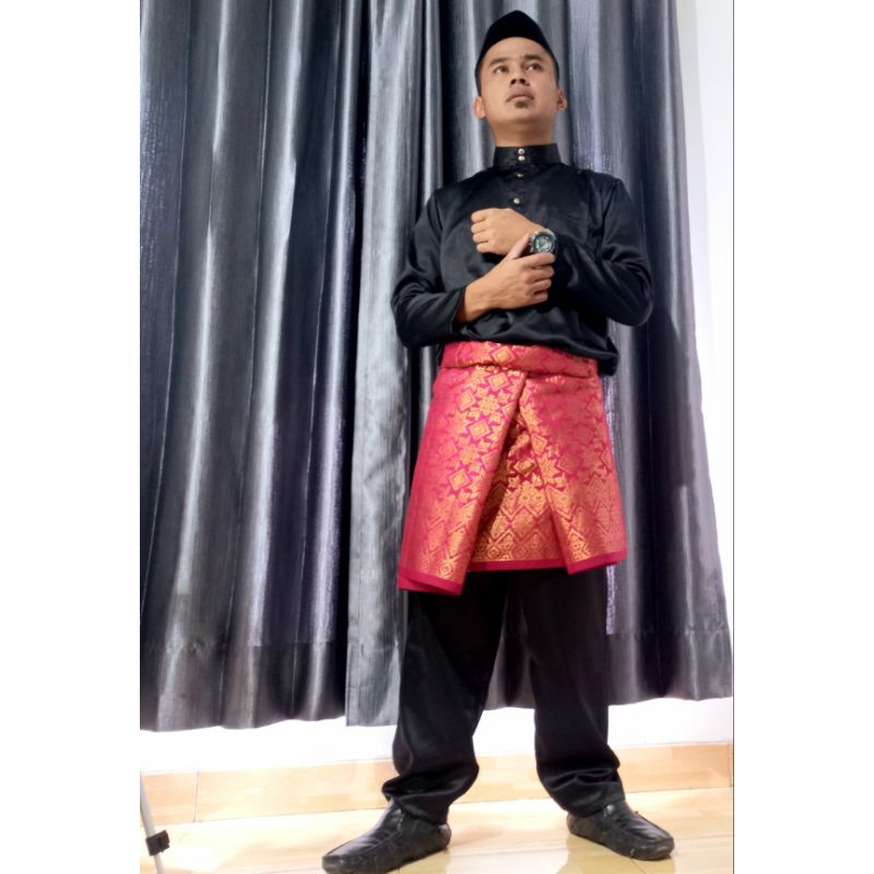 BAJU MELAYU PRIA  SETELAN BAJU MELAYU SATIN PRIA SETELAN BAJU PRIA