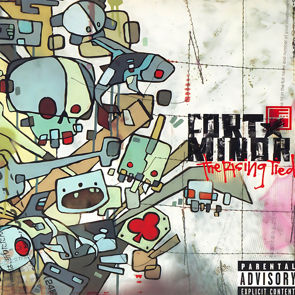 CD AUDIO MUSIC COMPACT DISC  FORT MINOR - THE RISING TIED