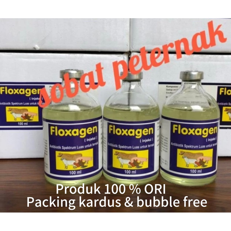 FLOXAGEN 100ml, Antibiotik hewan