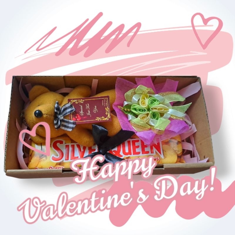 

Kado Valentine Day / Hampers Valentine Day / Gift Box Valentine Day / kado Wisudah / Kado Ultah / Coklat Valentine Day / Boneka Valentine day / Coklat Silverqueen