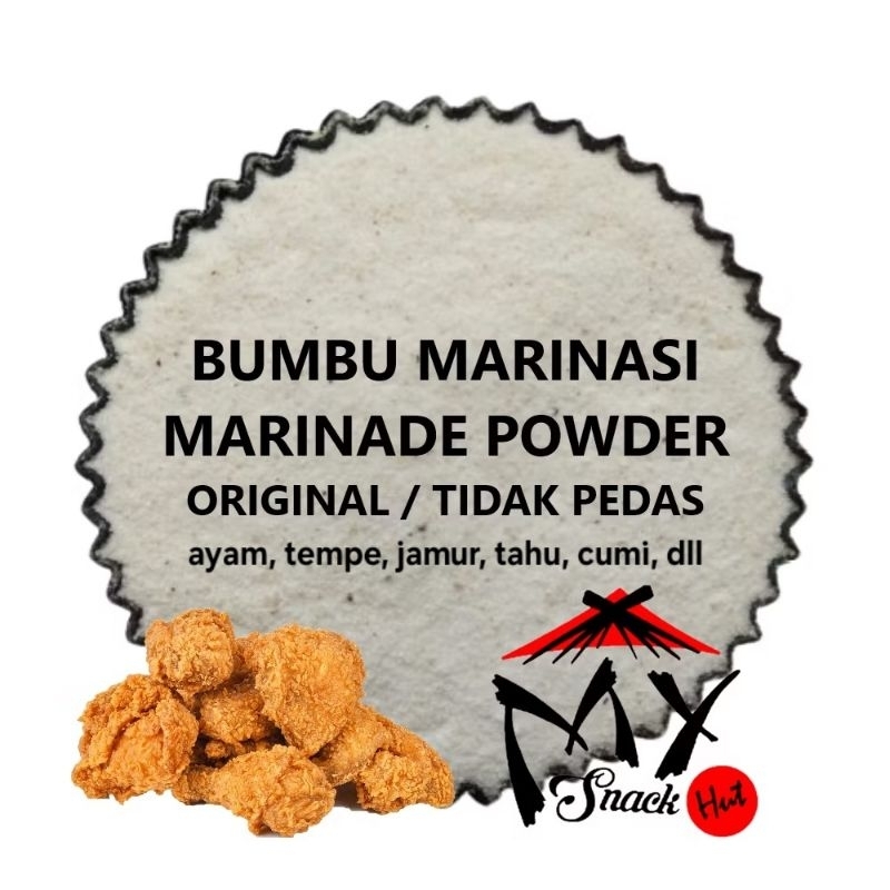 

MARINASI ORIGINAL 1KG BUMBU PERENDAM SERBAGUNA REMPAH HALUS AYAM UDANG IKAN CUMI TEMPE JAMUR HALAL