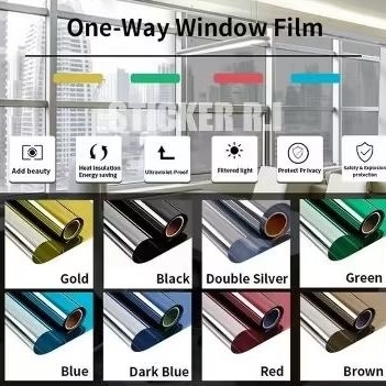 stiker kaca film one way/ cermin