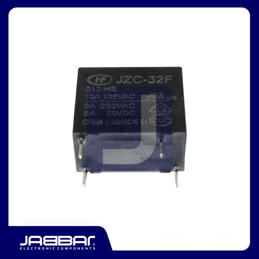 JZC-32F-012-HS 12VDC 4Pin - Komponen elektronik