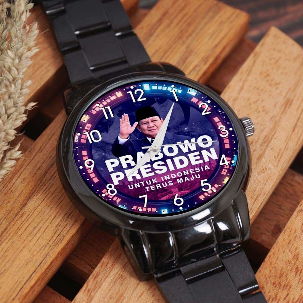 Jam Tangan Keren Prabowo Custom Gambar
