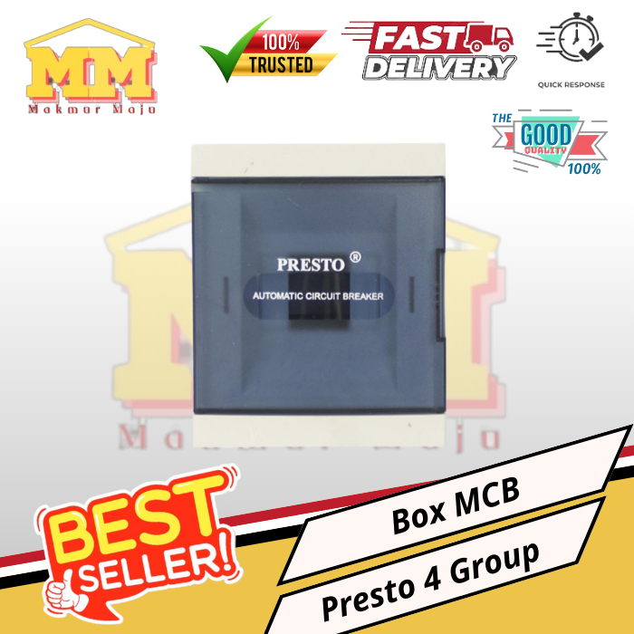 Box Mcb Presto Fuse Box 4 Group PRESTO 5804