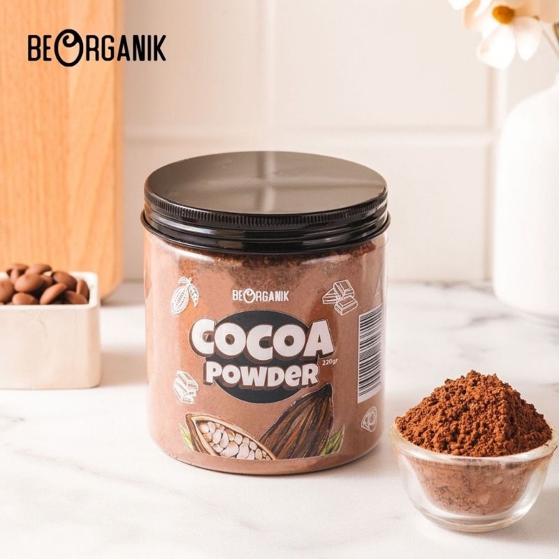

BEORGANIK PURE CHOCOLATE COCOA POWDER 100% - BUBUK COKLAT 220GR - BUBUK COKLAT NON MSG