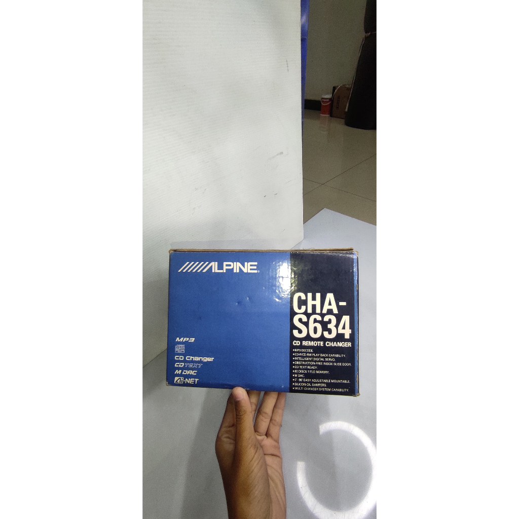 ALPINE CD Remote Changer CHA-S634 Terbaru - BARANG BARU STOCK LAMA