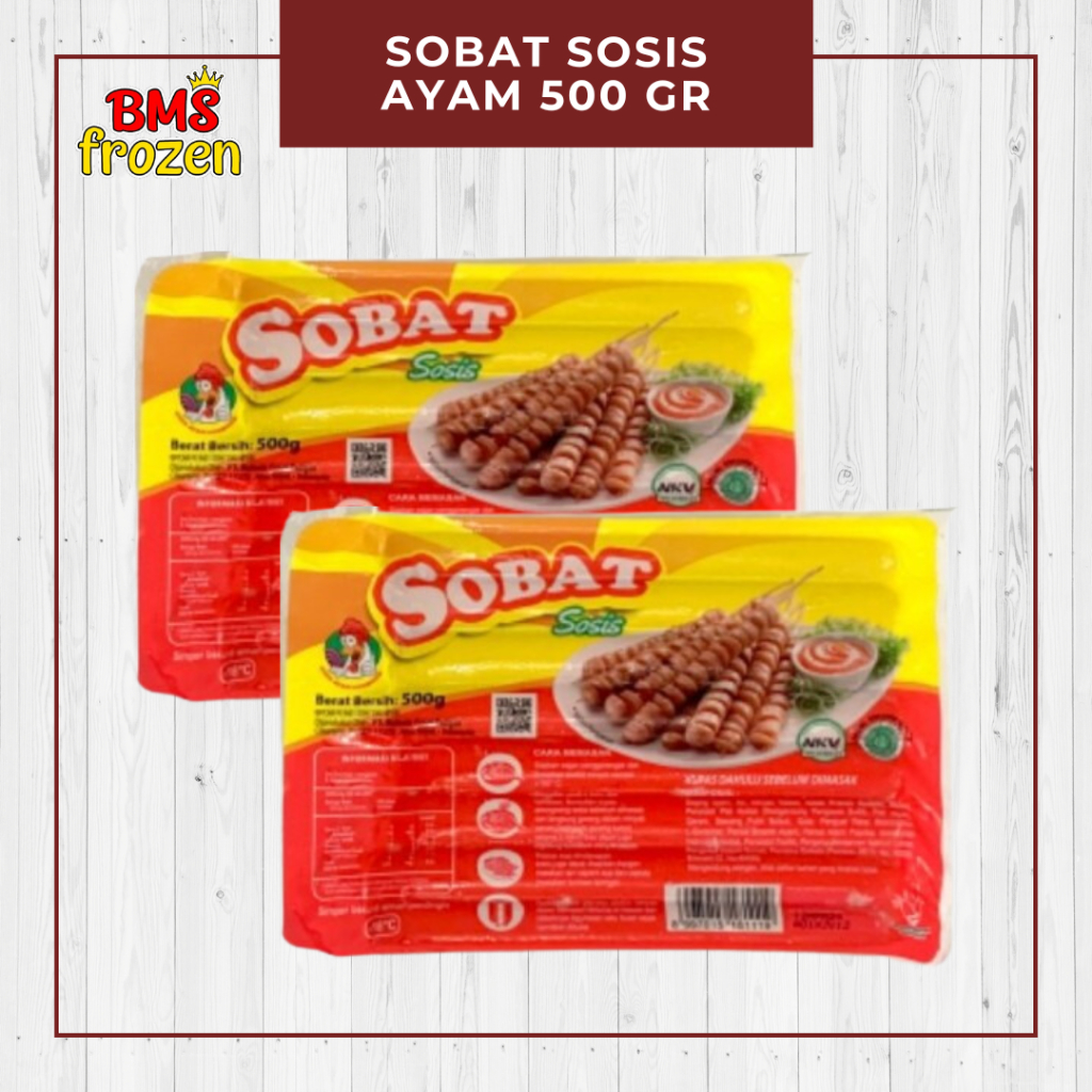 

BMS Frozen Mart | Sobat Sosis Ayam - Chicken Sausage