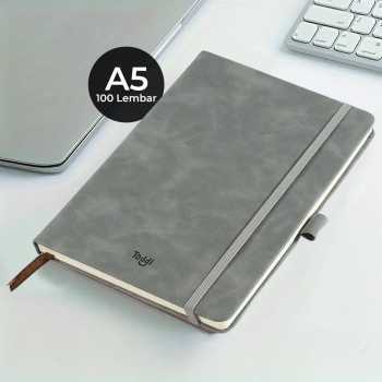 

Buku Jurnal Hardcover Notebook Diary 200 Halaman Grid A5 - Gray