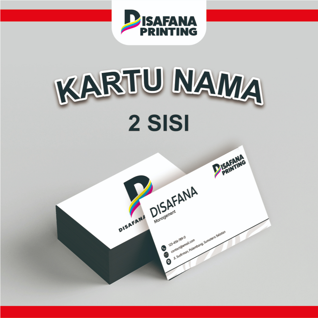 

Cetak Kartu Nama / Bussiness Card / Kartu Nama isi 100 pcs