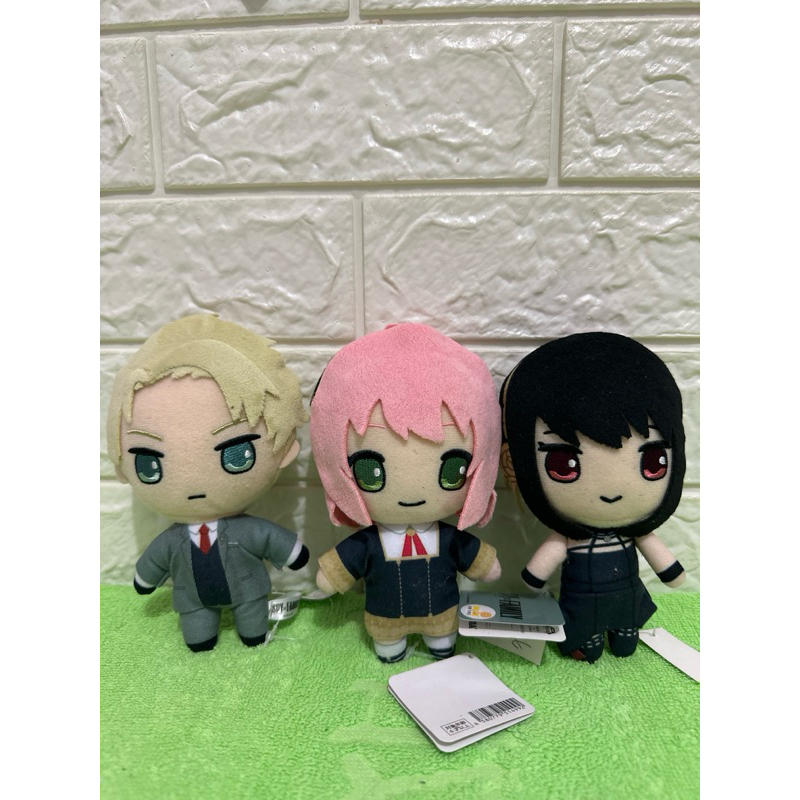 Gantungan Kunci Boneka Spy X Family saty set keluarga original furyuu besar 15cm