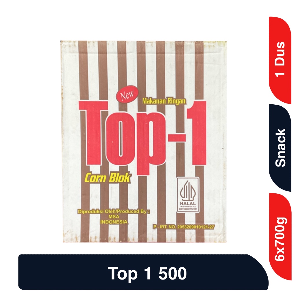 

Top-1 Makanan Rangan Kacang Cokelat Corn Blok 600g