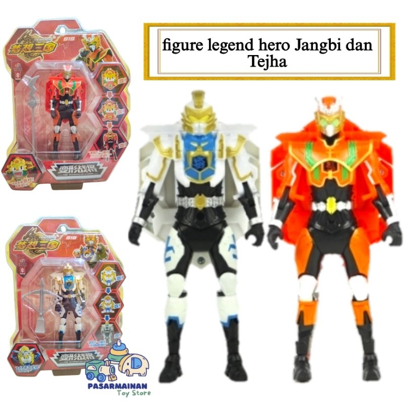 Figure Lagend Hero Jangbi Dan Tejha super Hero series Legend Hero