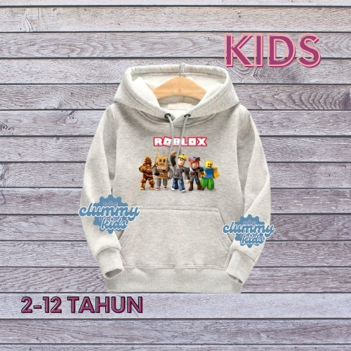 Jaket Hoodie Anak Roblok Laki Laki Umur 2 3 4 5 6 7 8 9 10 11 12 13 Tahun/Suiter Anak/Kado Sweater H