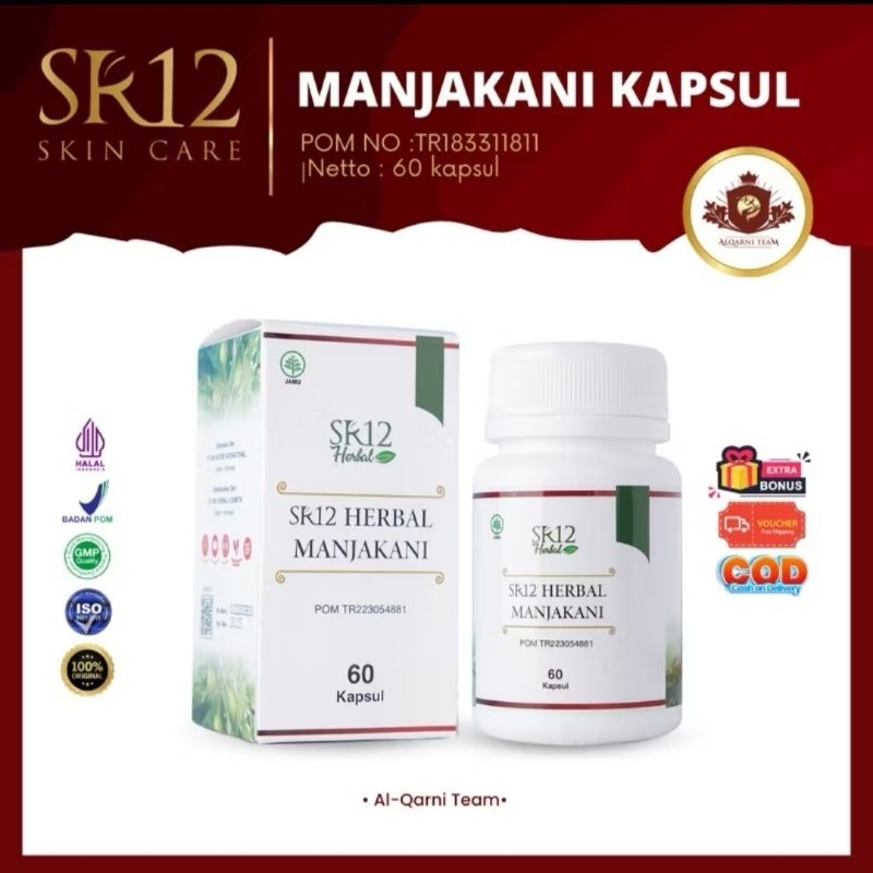 MANJAKANI KAPSUL SR12/HERBAL MANJAKANI SR12