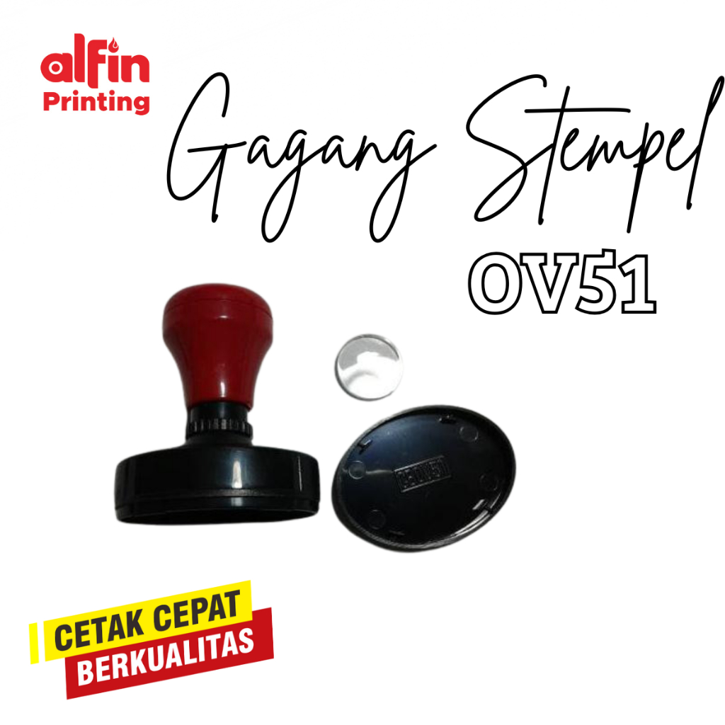 

Gagang Stempel Flash Ukuran Oval 5,1cm (OV51)