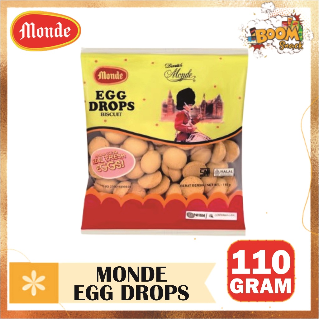 

Monde Egg Drops Biscuit 110 Gram