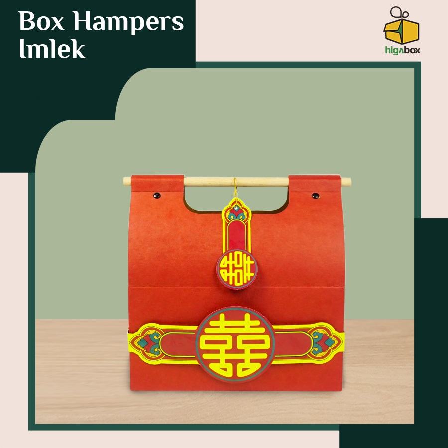 

Kotak Souvenir Chinese Wedding / Kotak Handuk / Paper Bag ShuangXi / Perlengkapan Sangjit | CC17 WEDDING