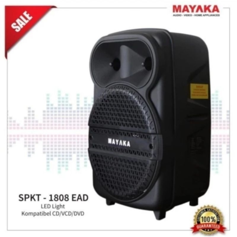 Portable Wireless Meeting Ampli Mayaka SPKT-1808EAD | Speaker trolley