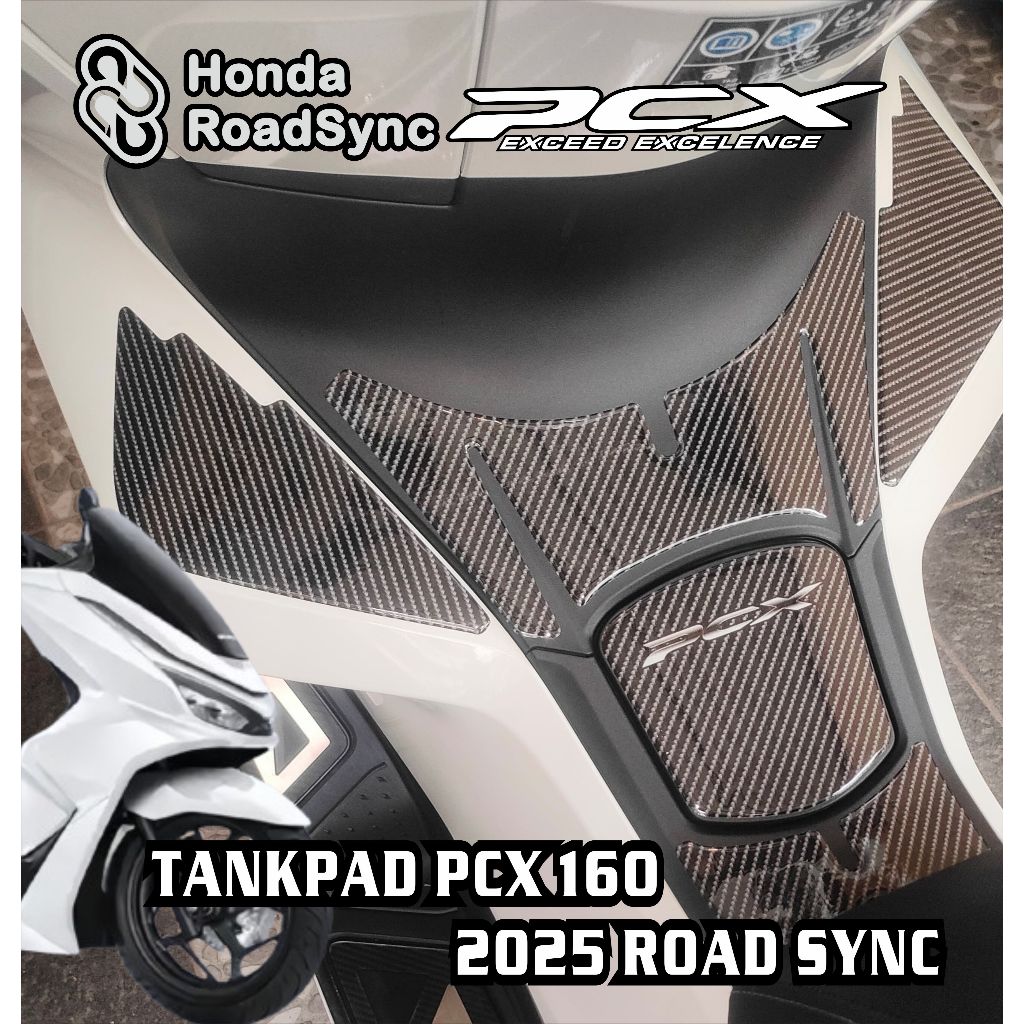 [ COD ] Tankpad+samping pcx  160 TANKPAD SET PCX 160 2025 TIMBUL TEBAL