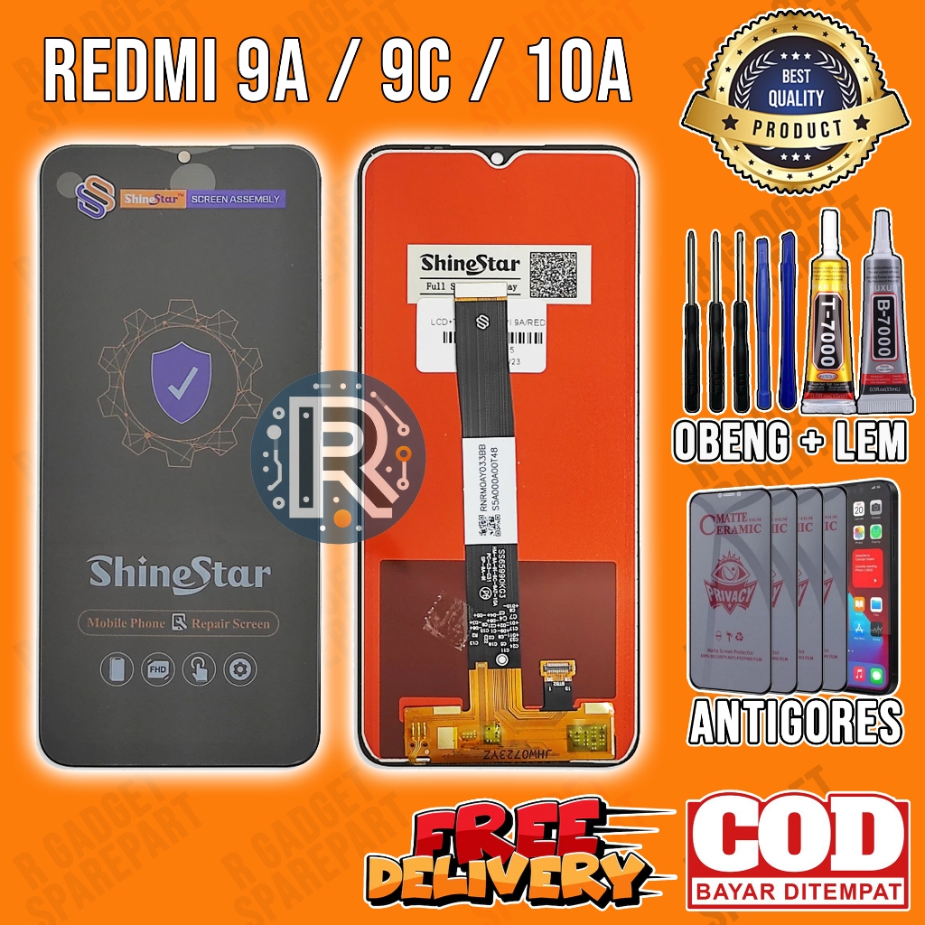 LCD REDMI 9A / 9C / 10A SHINE STAR FULLSET LCD TOUCHSCREEN
