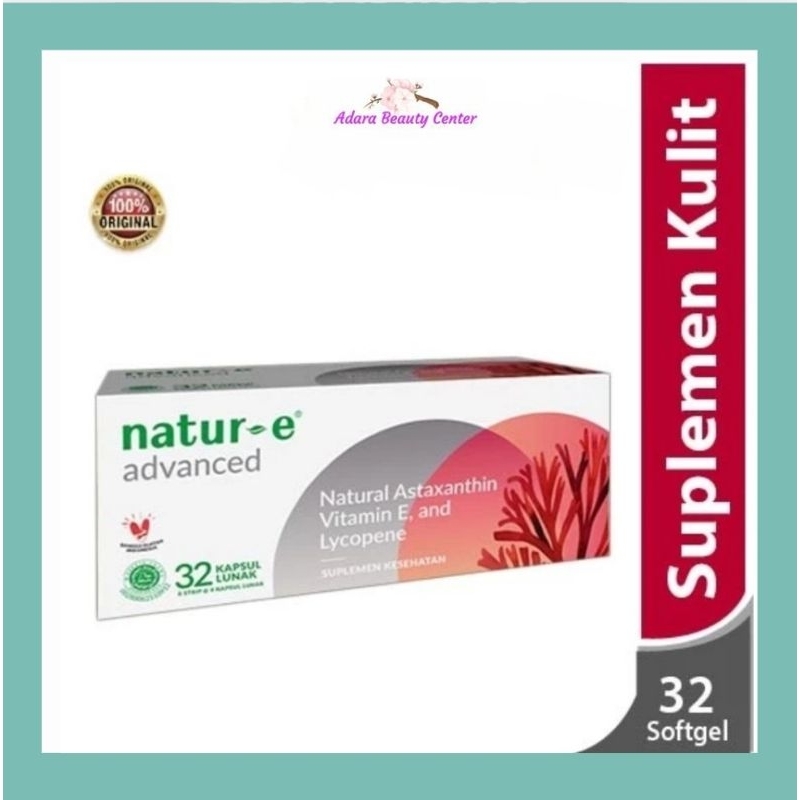Natur-E Advanced soft capsule 32 kapsul vitamin kulit