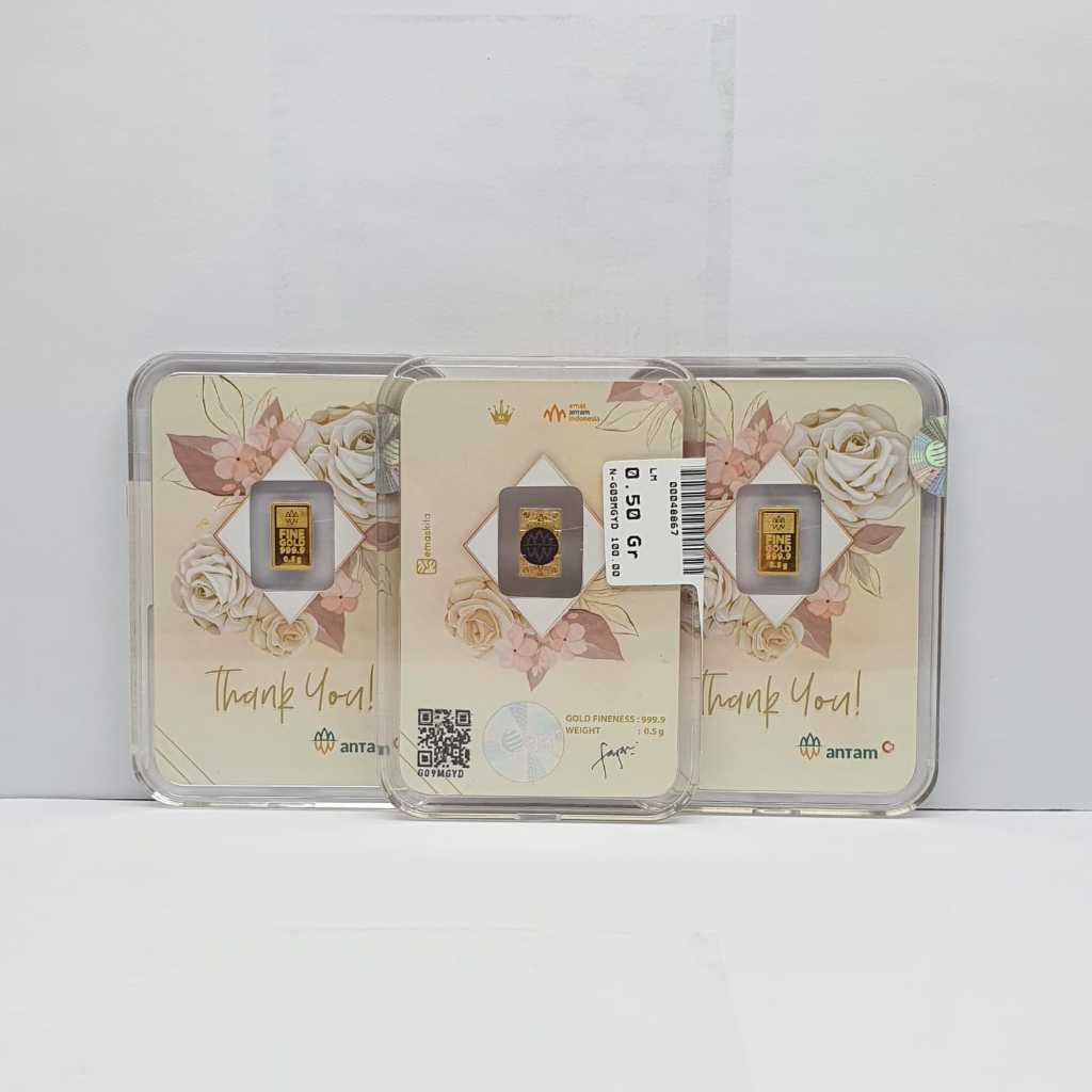 Hampers THANK YOU Minigold MICROGOLD 0.5gr & 1gr - Hartadinata ANTAM Logam Mulia 999.9