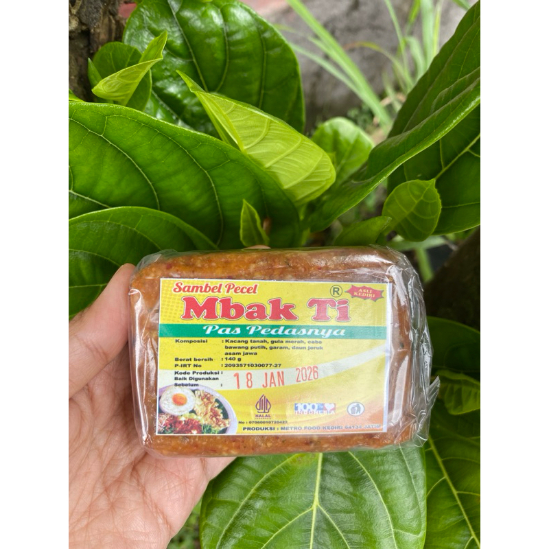 

Sambel Pecel Pedas Khas Kediri Berat 140 Gram