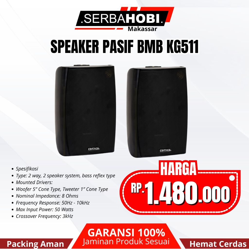 Speaker BMB KG511 / Speaker Pasif BMB KG511