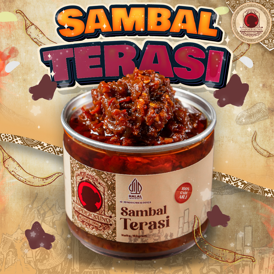 

Dapoer Kuno - Sambal Terasi 150gr